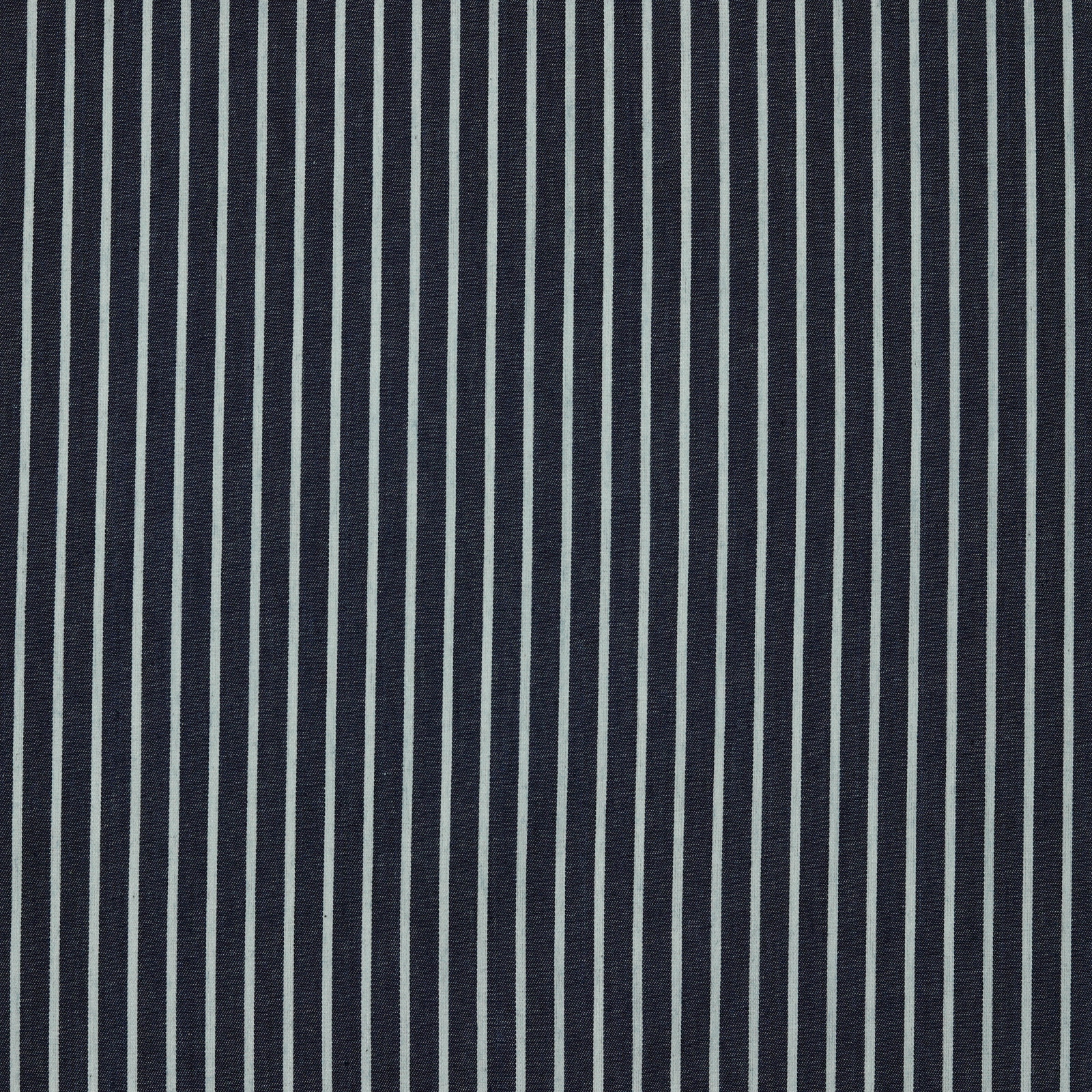 Stoff Meterware Jeans Streifen 3-8 mm Dunkelblau