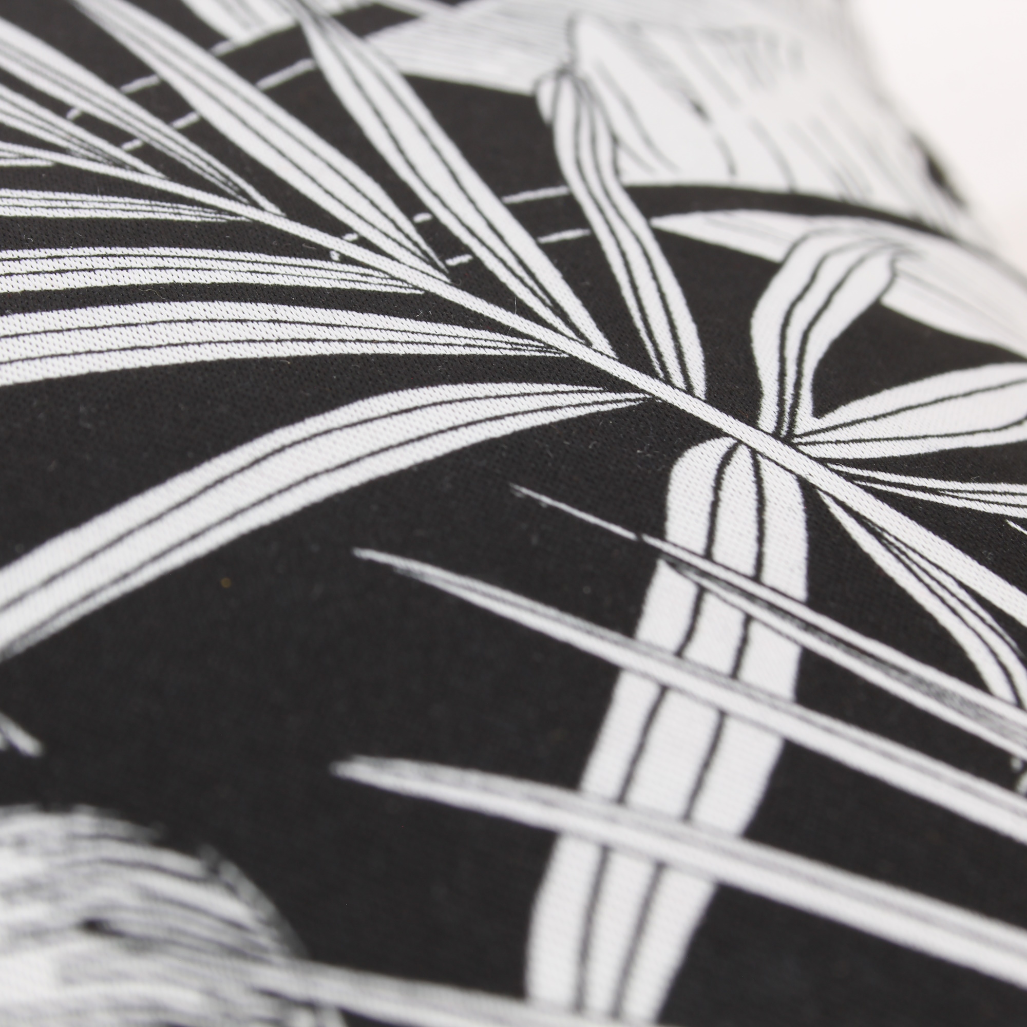 Kissenbezug 50x50 cm Tukan Blätter Polyester