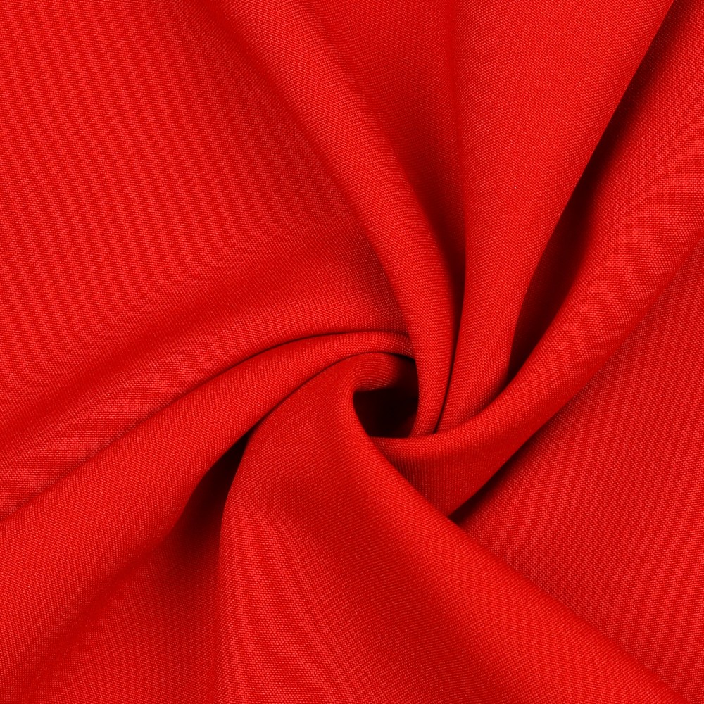 Stoff Meterware Polyester Rot