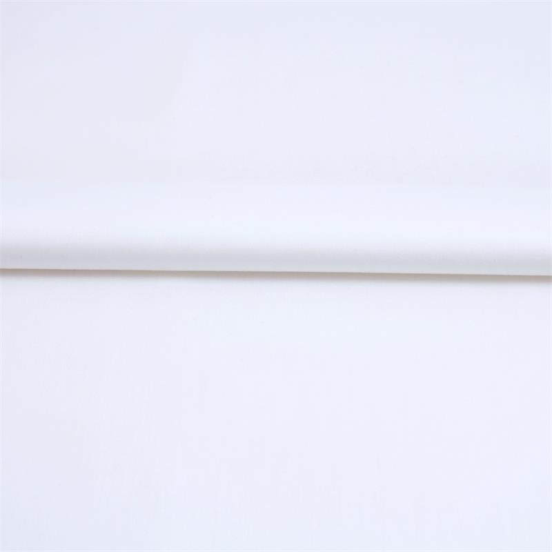 Stoff Meterware Baumwolle Linon Weiß 220 cm mit 120g/m²