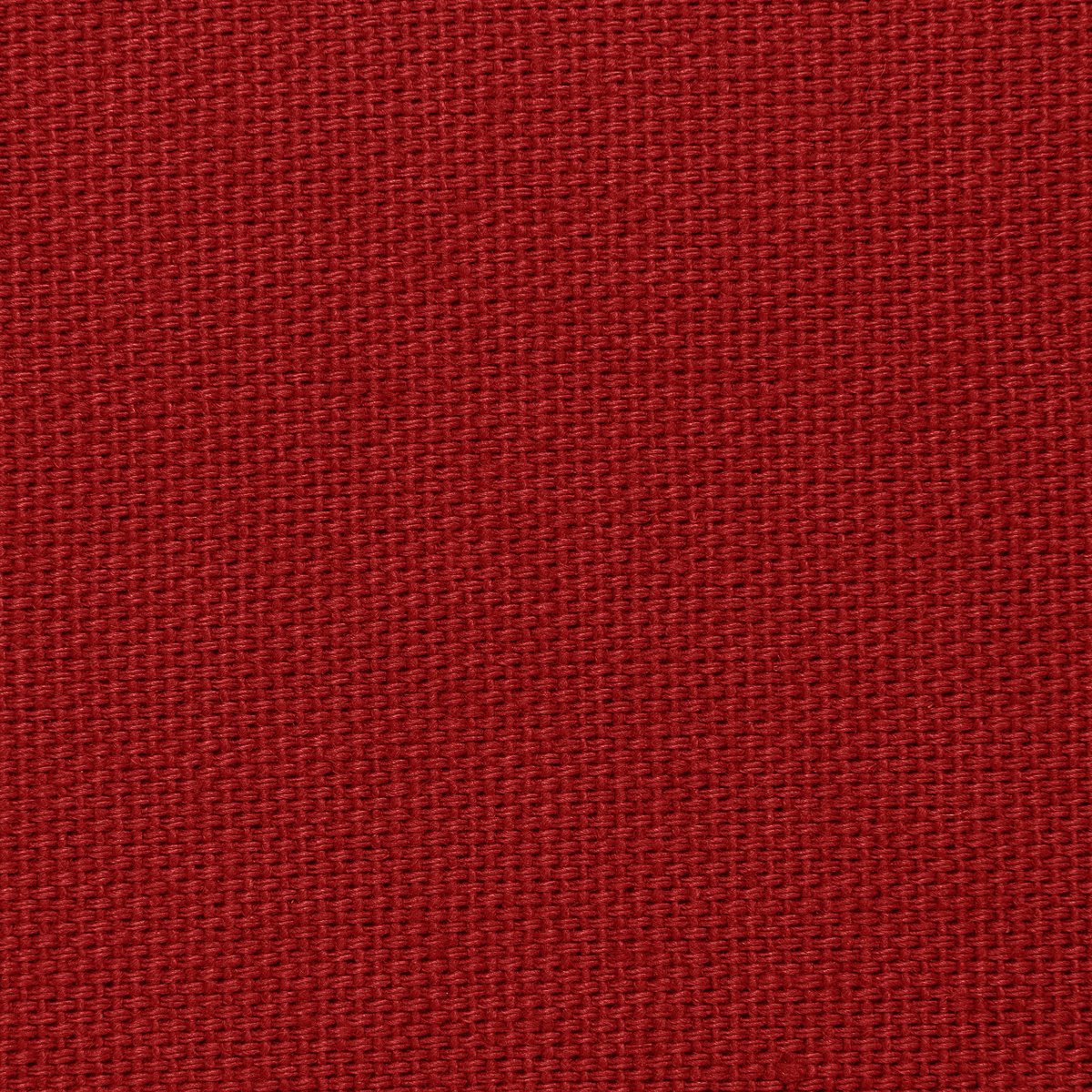 Kissenbezug 40x40 cm Uni Baumwolle Canvas-Bordeaux Rot