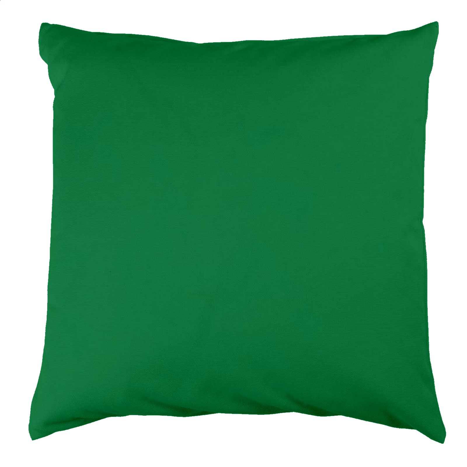 Kissenbezug 50x50 cm Uni Baumwolle Canvas-Grün