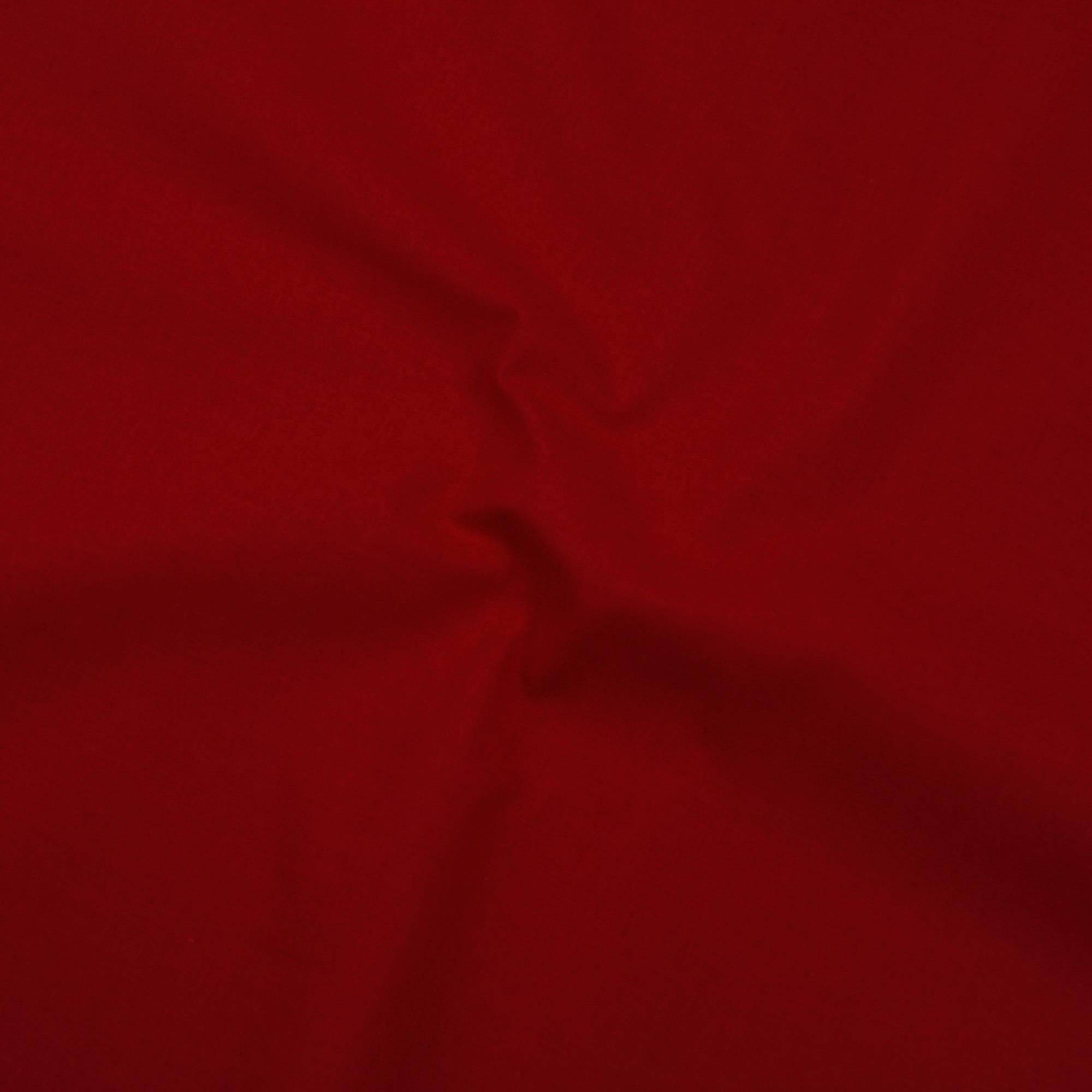 Bettwäsche Uni Bordeaux Rot Baumwolle Linon-135x200 60x80 cm