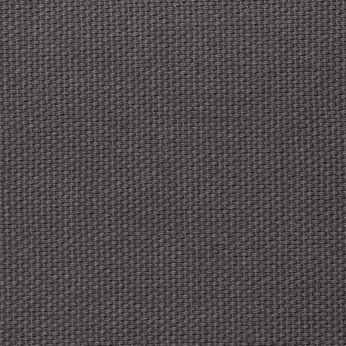 Kissenbezug 30x30 cm Uni Baumwolle Canvas-Dunkelgrau
