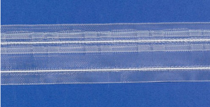 Bleistiftfaltenband PLACIDO Verhältnis 1:1.5 Transparent