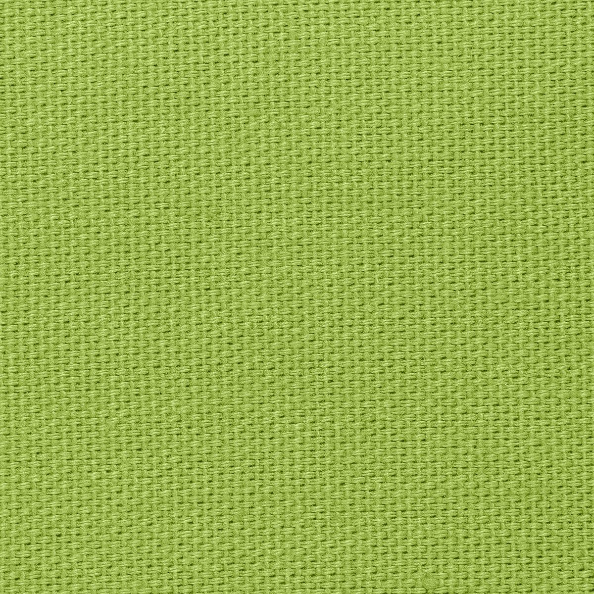 Kissenbezug 50x50 cm Uni Baumwolle Canvas-Limetten Grün