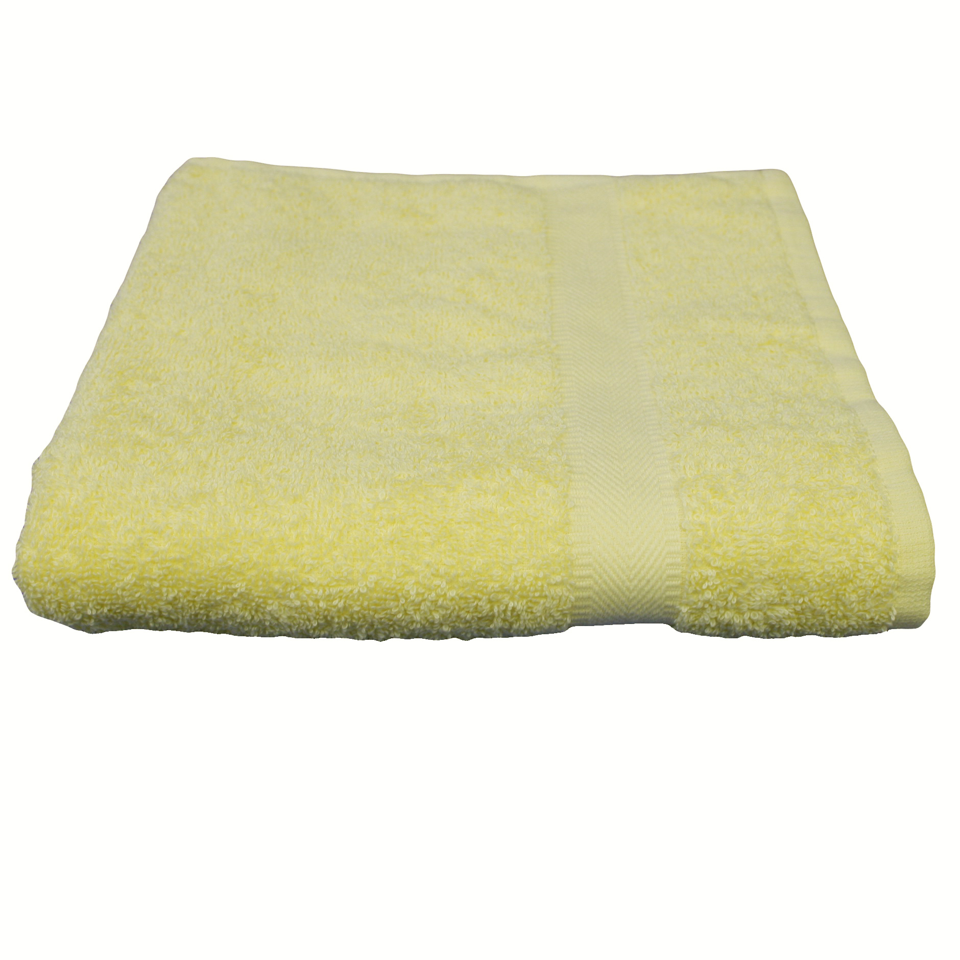 Handtuch 50x100 cm Borte Gelb