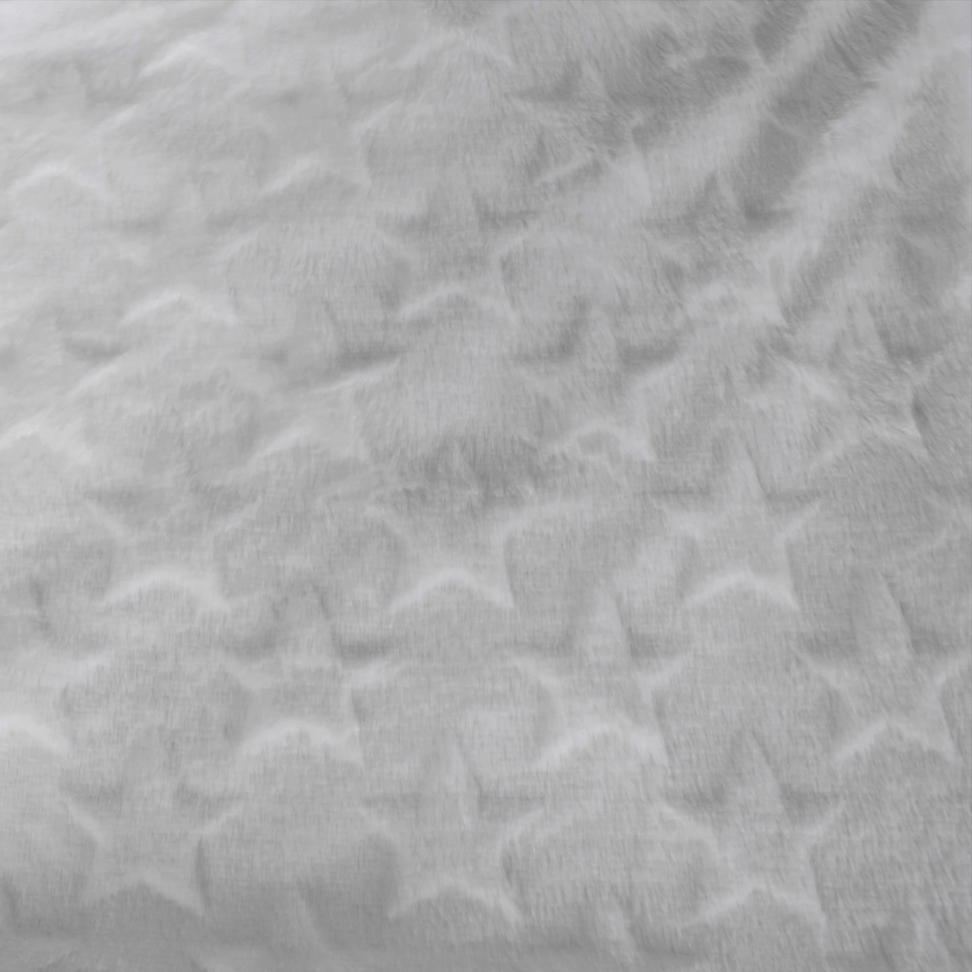 Stoff Meterware Fleece Sterne Weiß Polyester