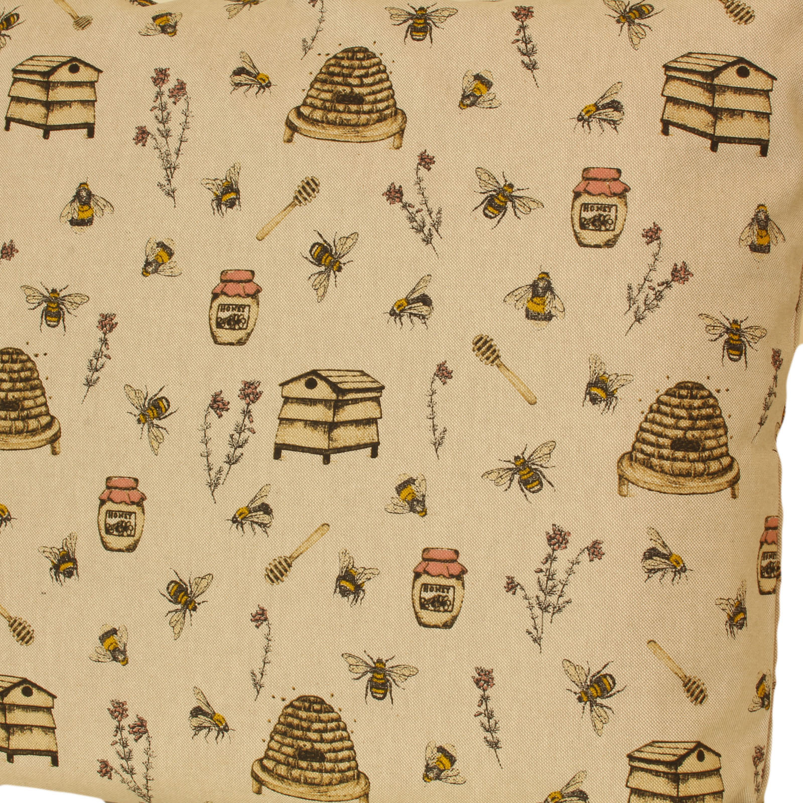 Kissenbezug 50x50 cm Bienen Honig Imker