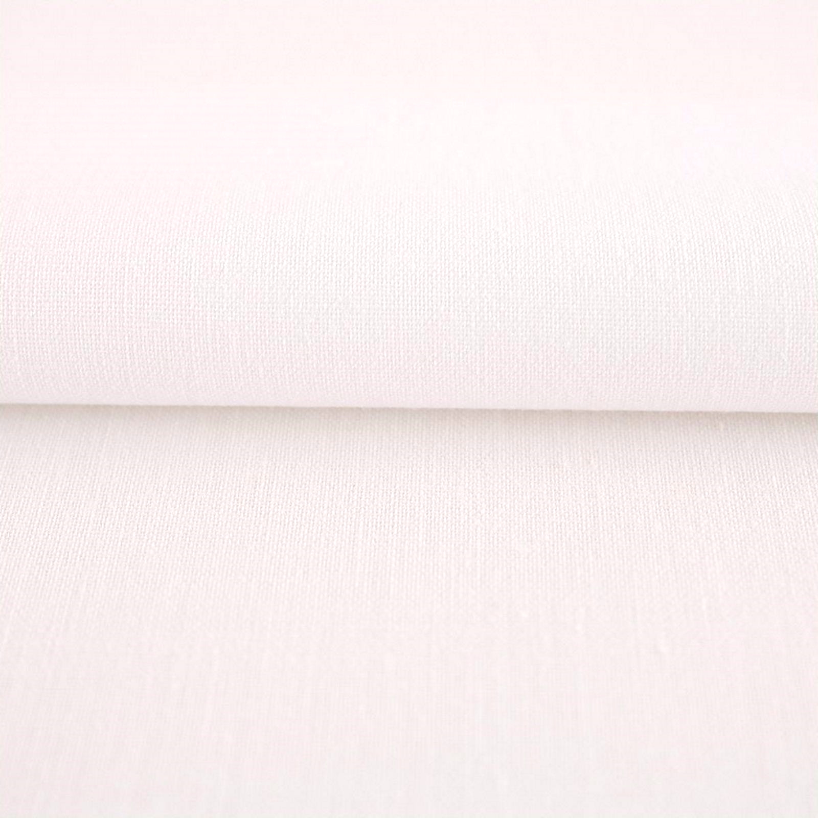 Sommerdecke Weiß Baumwolle Linon-120x200 cm