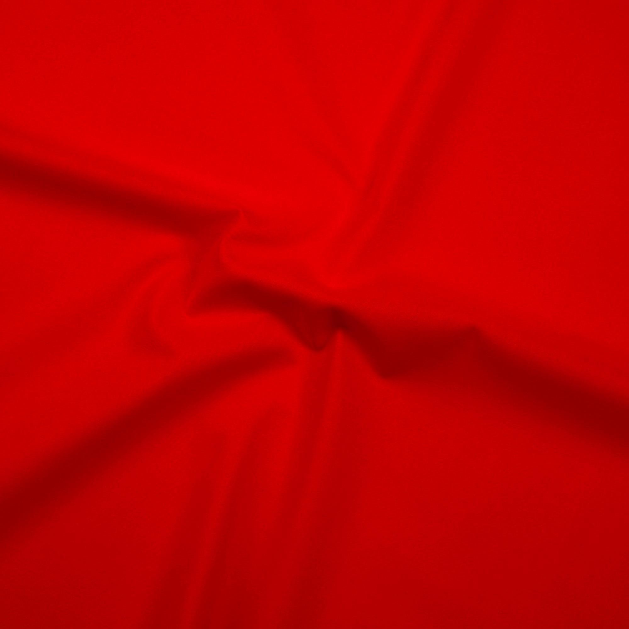 Bettwäsche Uni Rot Baumwolle Linon-135x200 cm + 80x80 cm