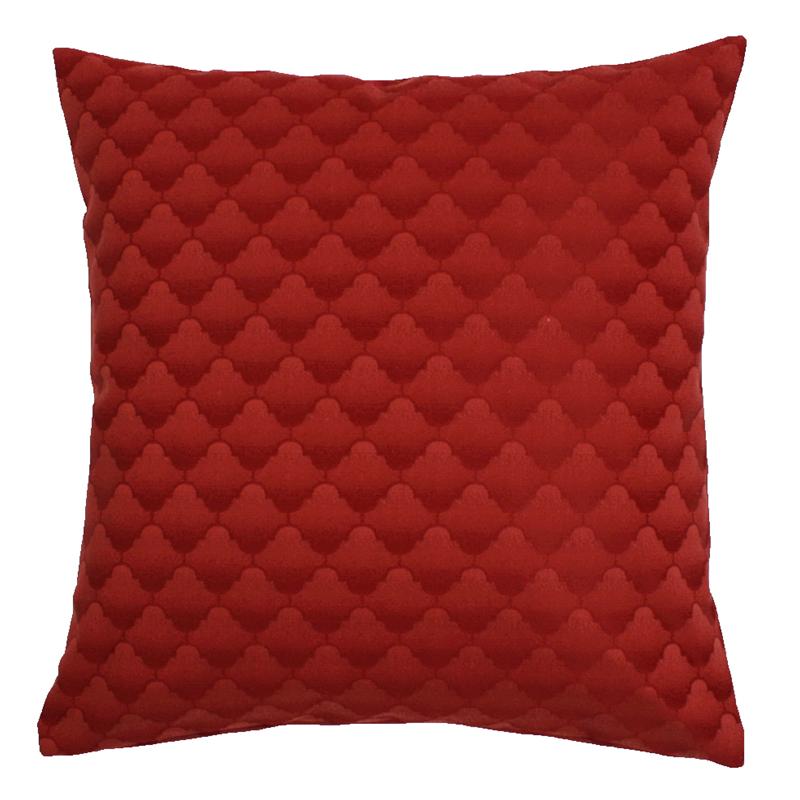Kissenbezug Kachel Muster Rot-30x30 cm