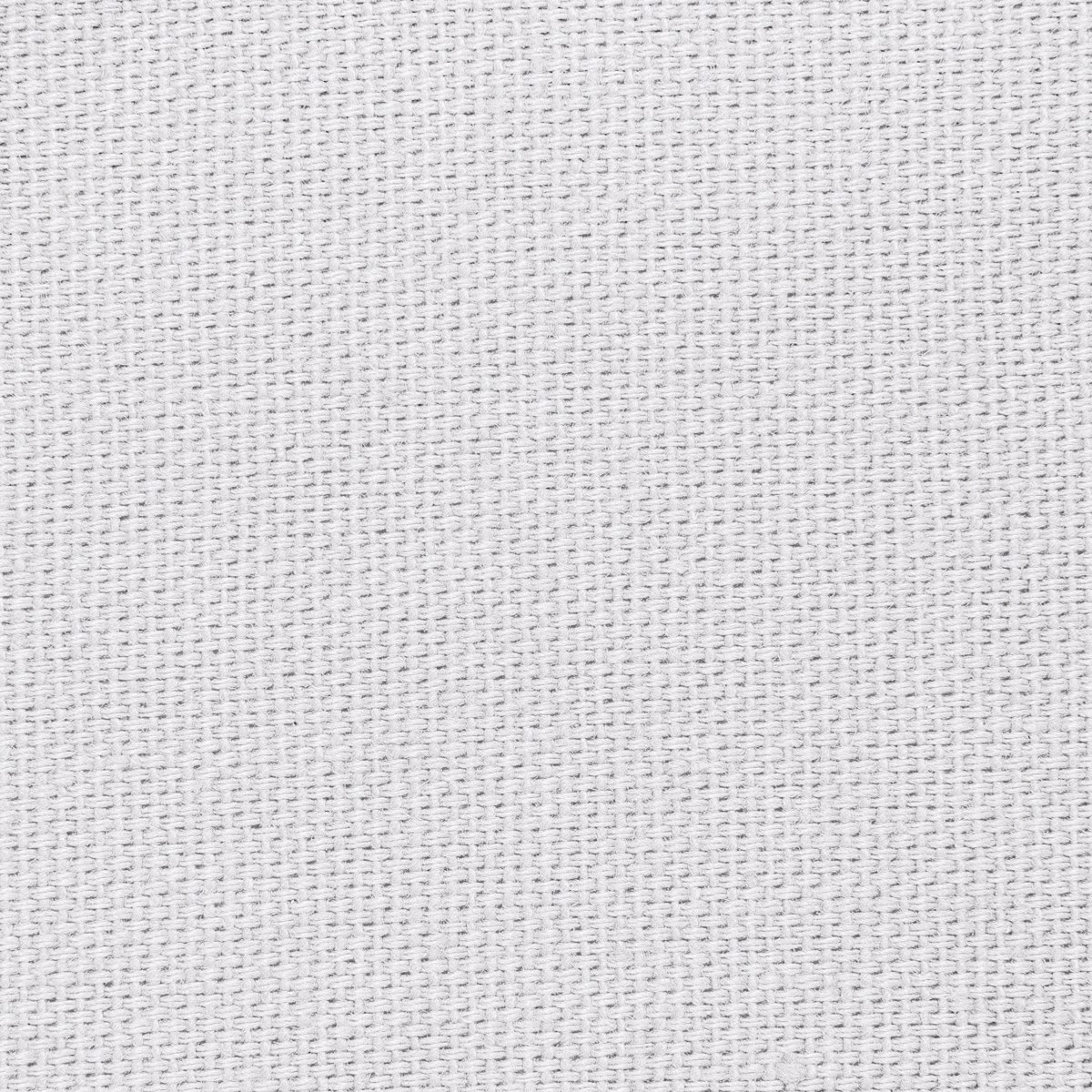 Kissenbezug 40x40 cm Uni Baumwolle Canvas-Weiß