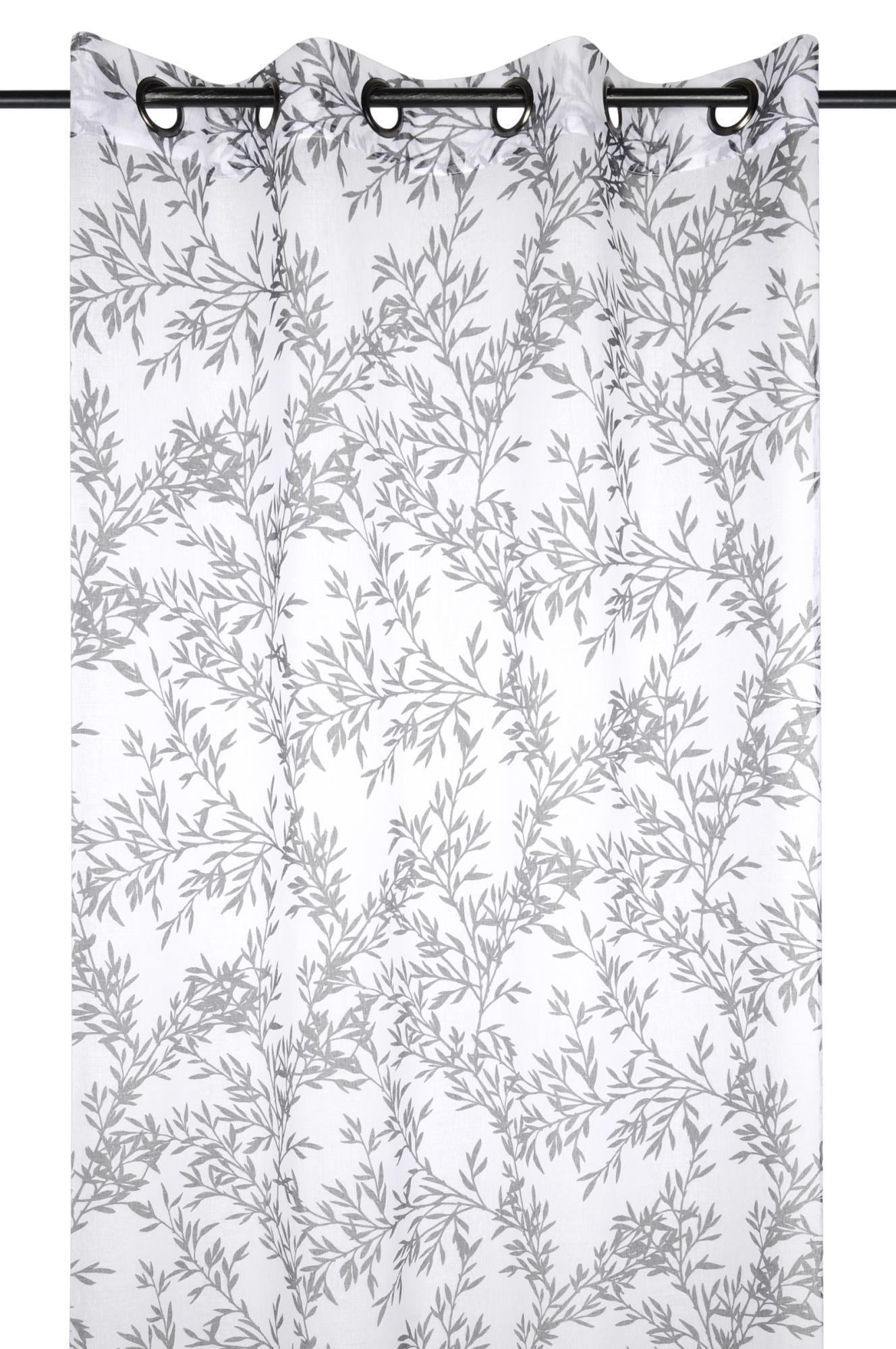 Vorhang 135x260 cm Goldy schwarz-weiß