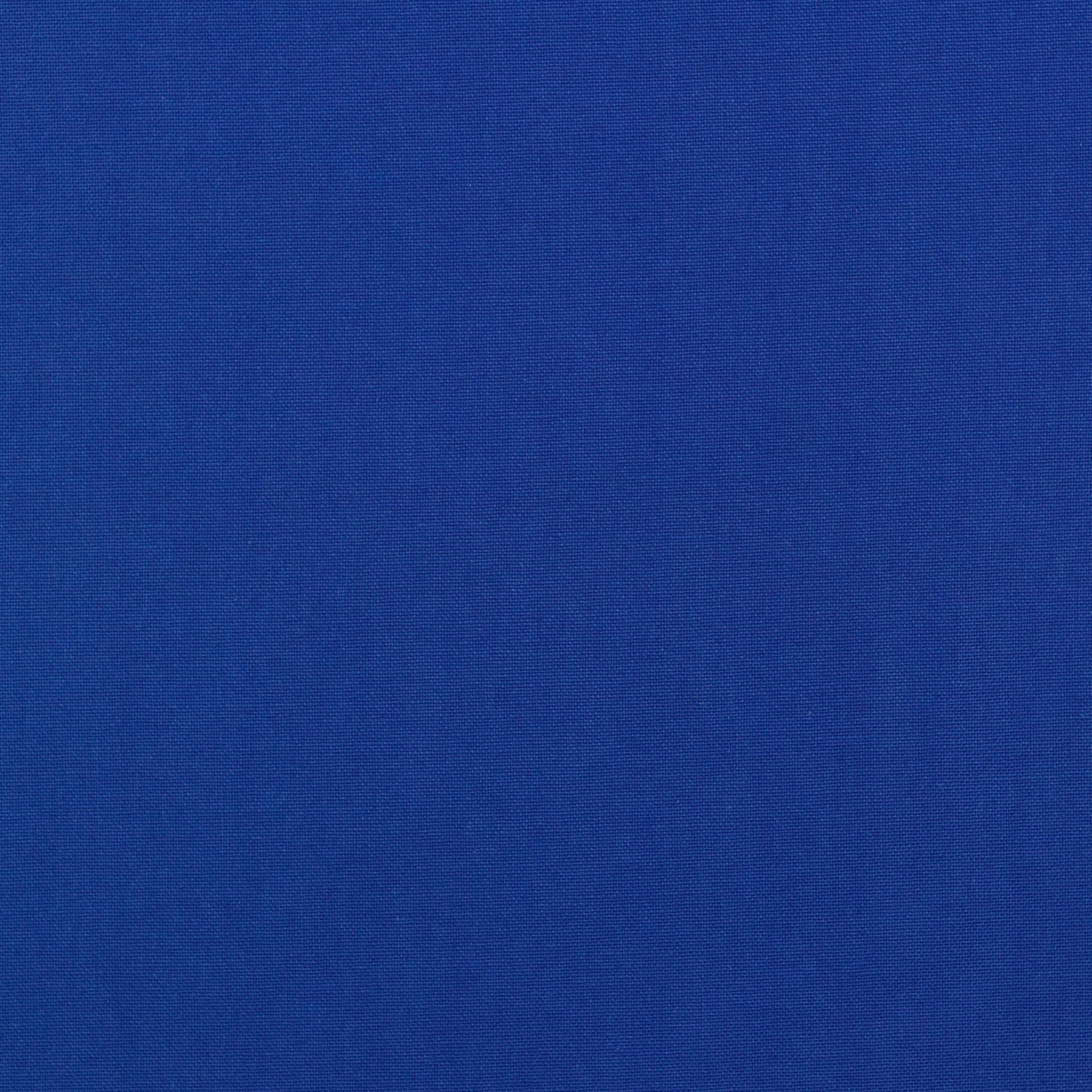 Stoff Meterware Canvas Kobalt Blau