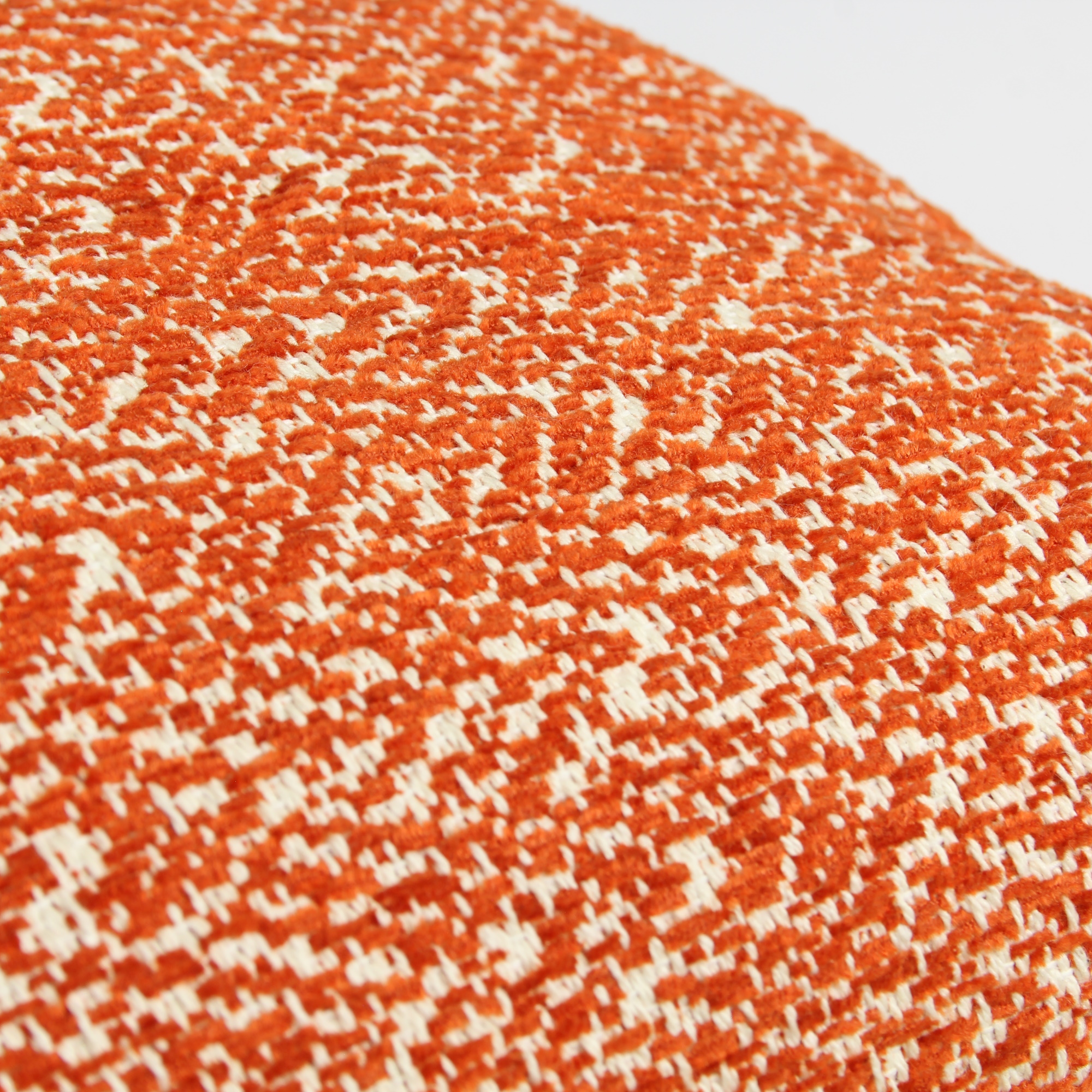Kissenbezug 30x30 cm Milan Orange Meliert Bezugsstoff
