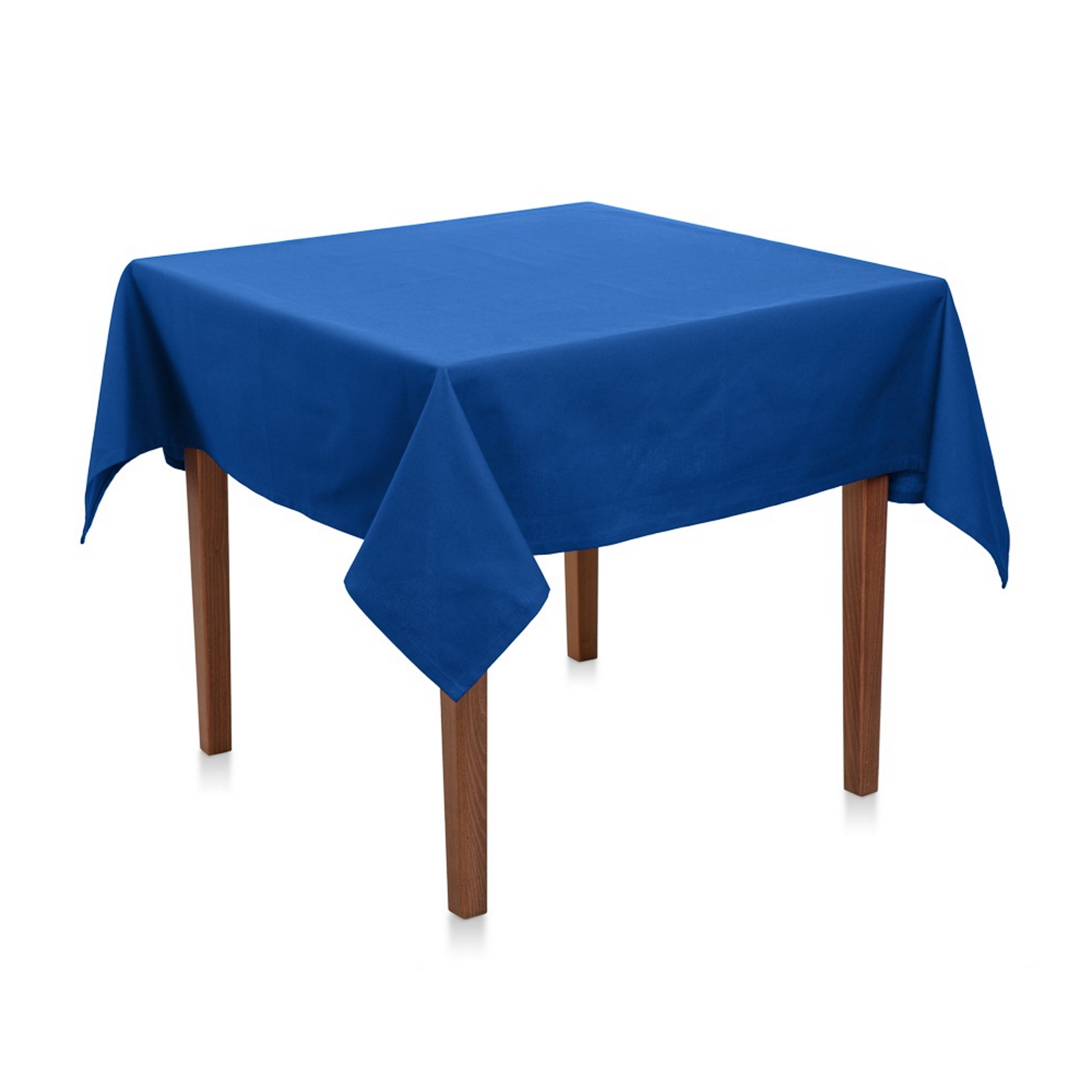 Biertisch Tischdecke Uni Polyester-80x250-Kobalt Blau