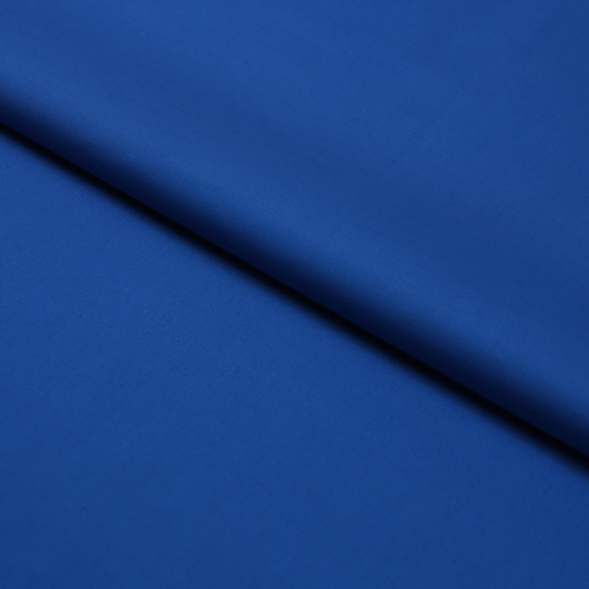 Stoff Meterware Baumwolle Linon Kobalt Blau