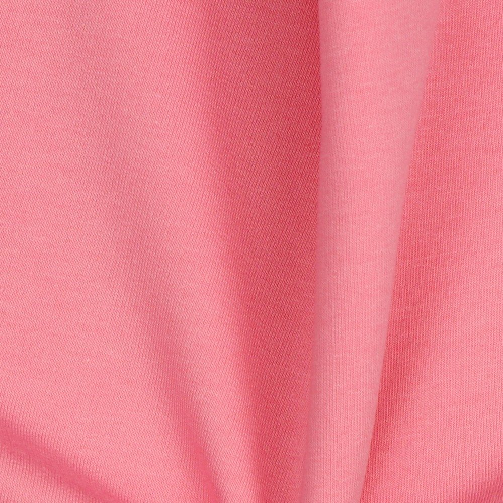 Stoff Meterware Uni Pink Soft Sweat