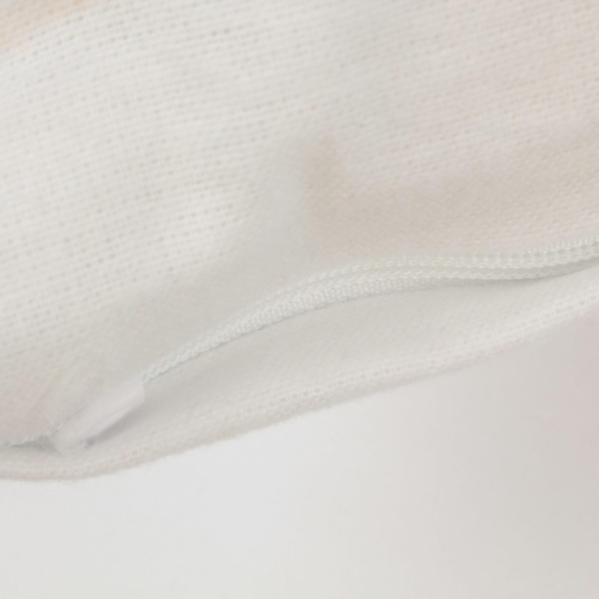 Kissenbezug 30x30 cm Biber Flanell Weiß
