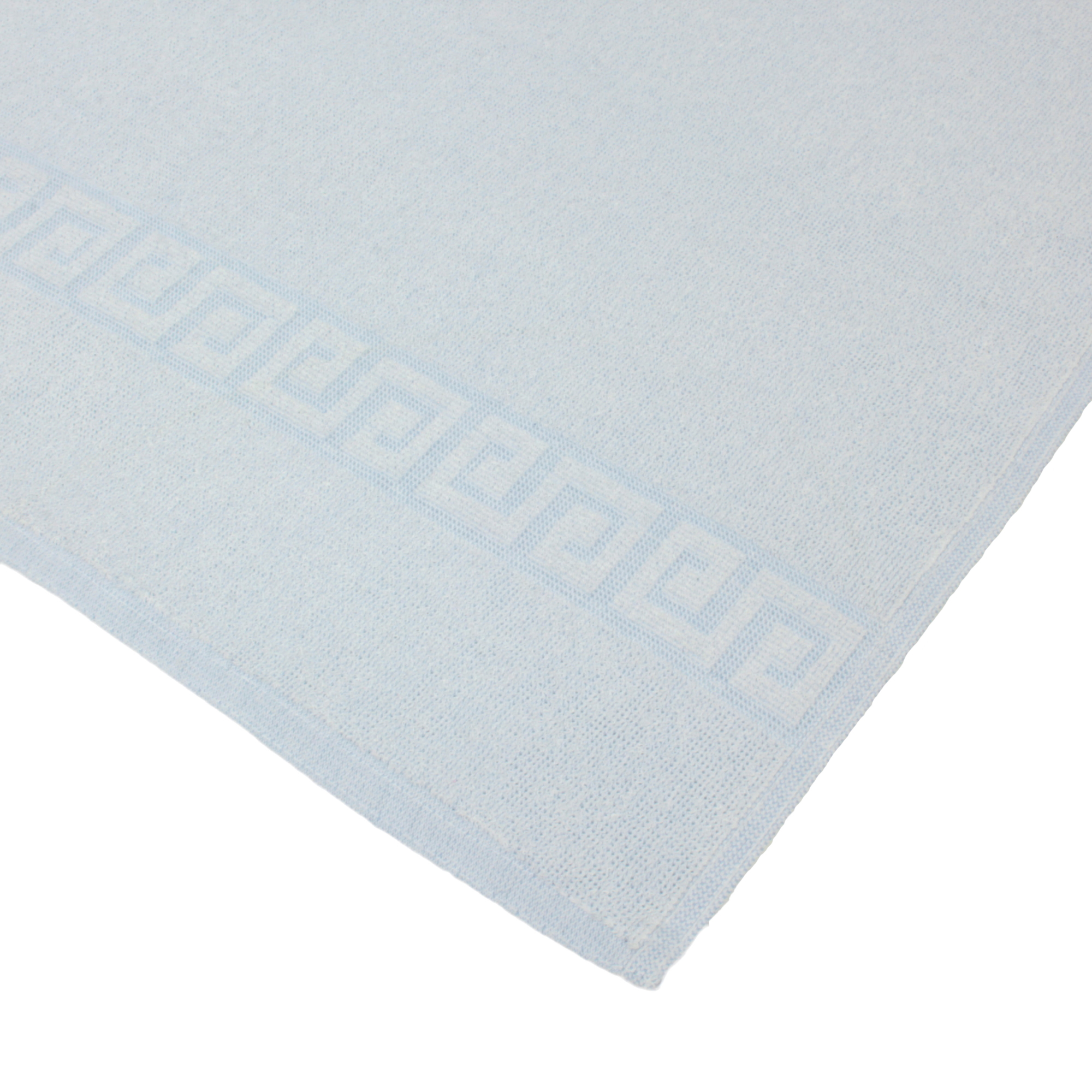 Handtuch 50x100 cm Griechische Bordüre Blau