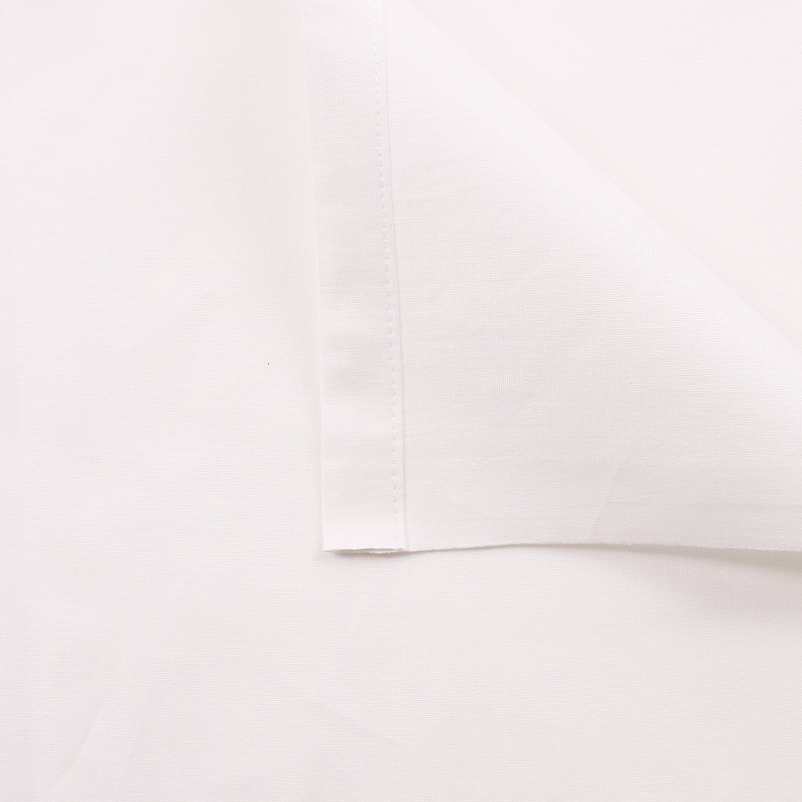Sommerdecke Weiß Baumwolle Linon-140x230 cm