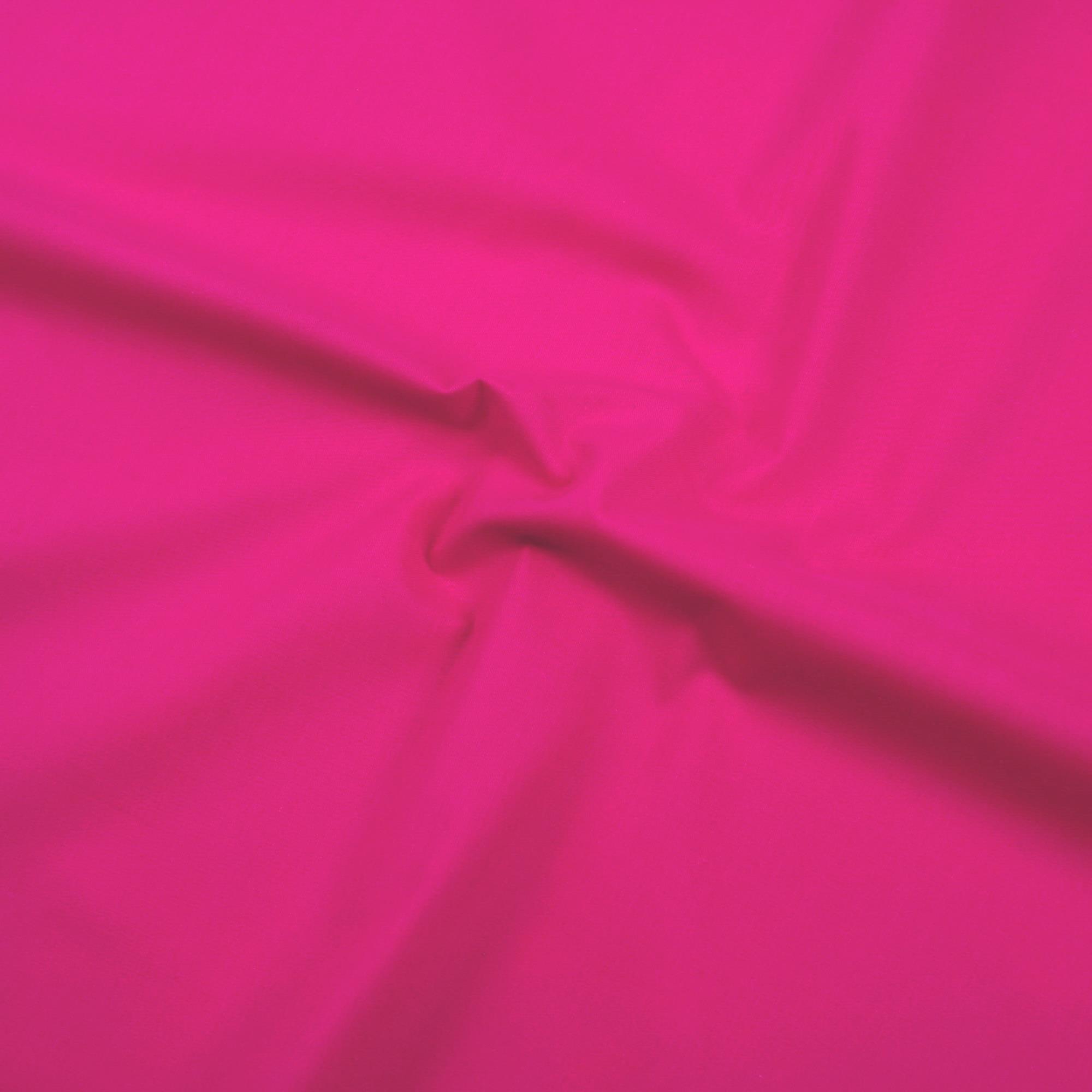 Bettwäsche Uni Pink Baumwolle Linon-140x200 cm + 60x80 cm
