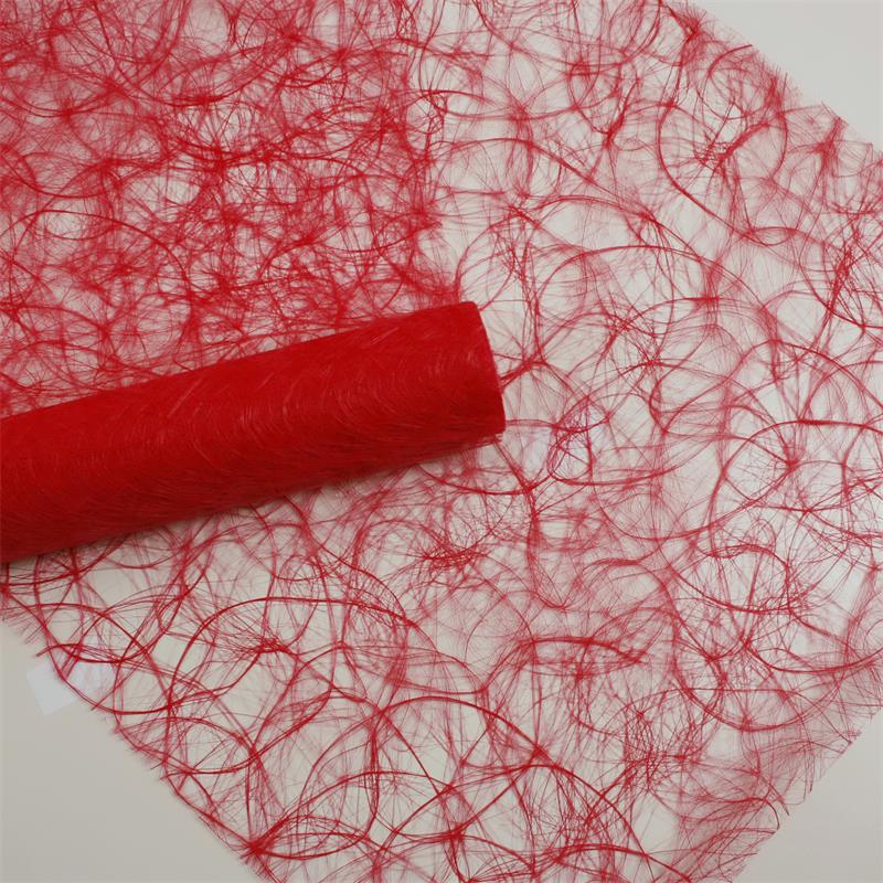 Faserseide Sizoweb Rot