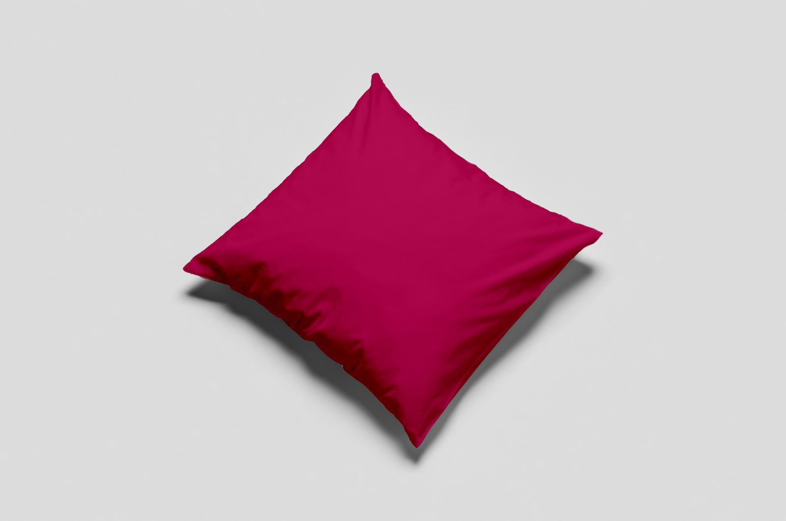Komplettkissen Baumwolle Linon-Pink / 50x50 cm