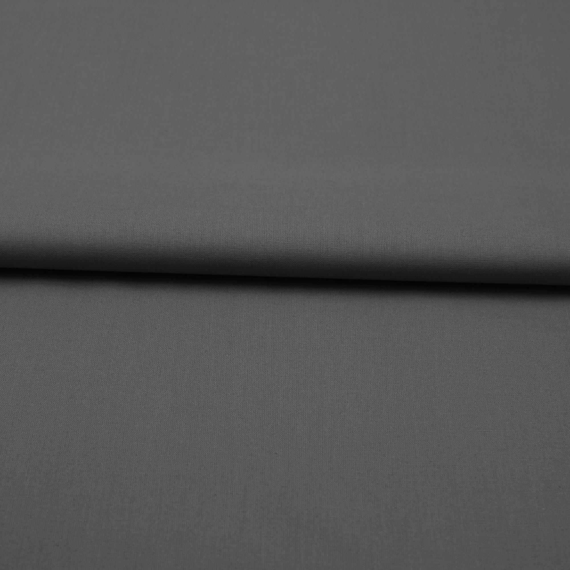 Stoff Meterware Baumwolle Linon Grau