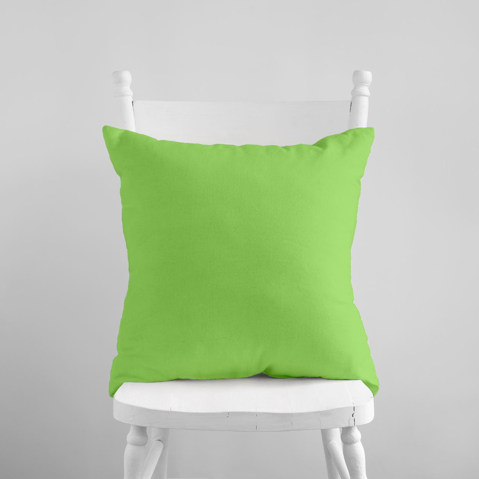 Komplettkissen Polyester-Hellgrün / 30x30 cm